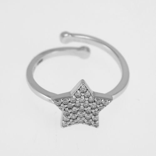 FOGI by Gianni Carità - Star shaped ring - 925 silver