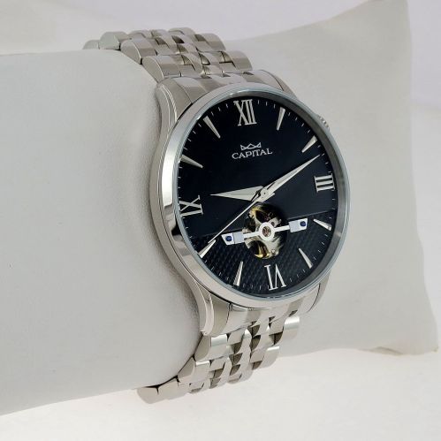 CAPITAL Uhr, Mijota Automatikwerk auf Sicht - Retrò Collection
