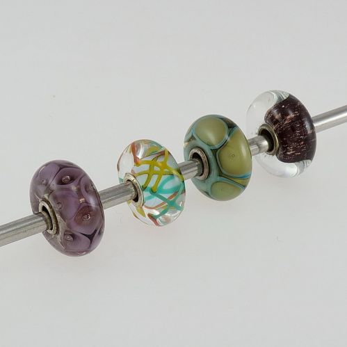 TROLLBEADS - Beads in vetro realizzati a mano - Un beads a scelta, € 45 cadauno