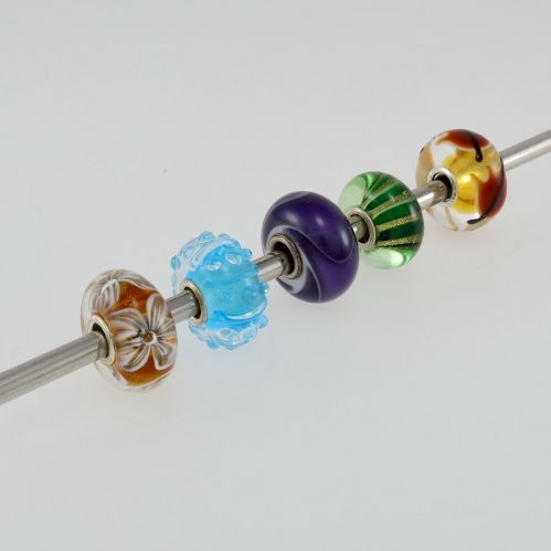 TROLLBEADS - Handmade glass beads - One bead of your choice, € 45 each