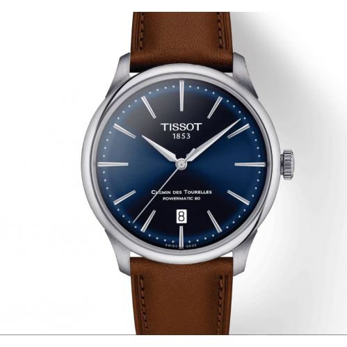 Unisex watch, TISSOT CHEMIN DES TOURELLES POWERMATIC 80, 39mm